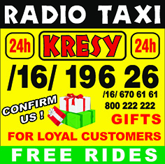 Radio Taxi Kresy – gifts for regular customers, free rides.